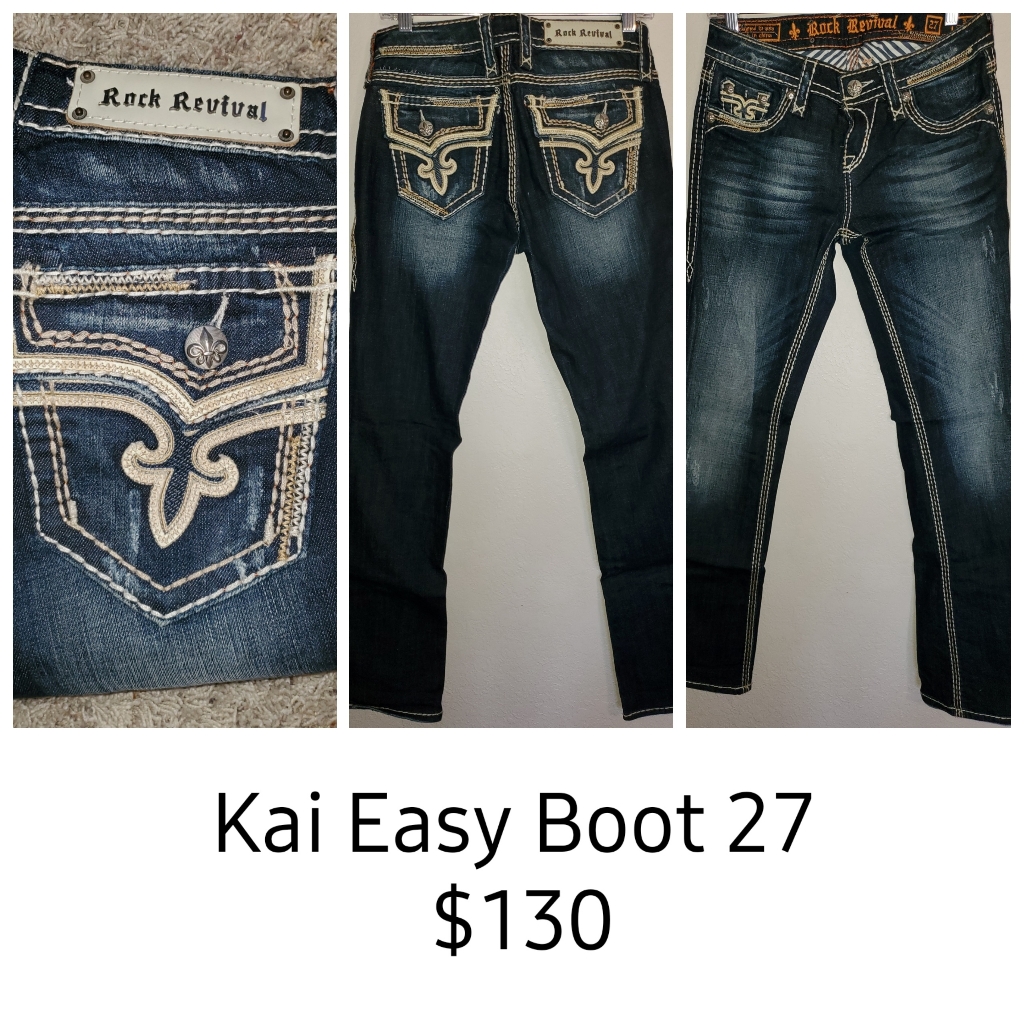 Kai Easy Boot Rock Revival Jeans
